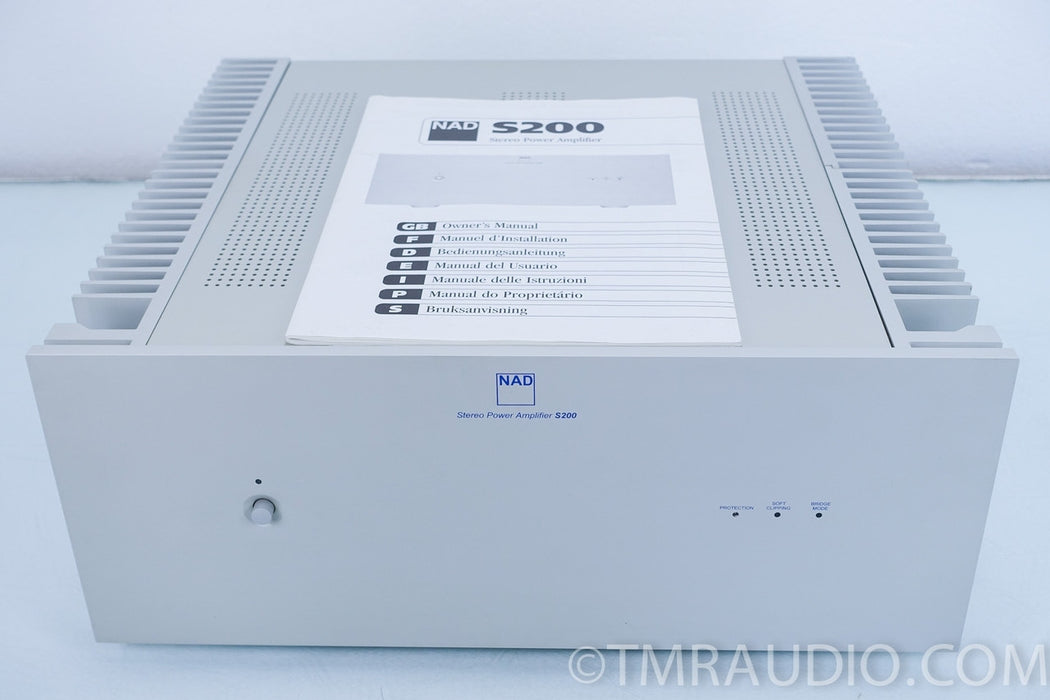 NAD S200 Stereo Power Amplifier