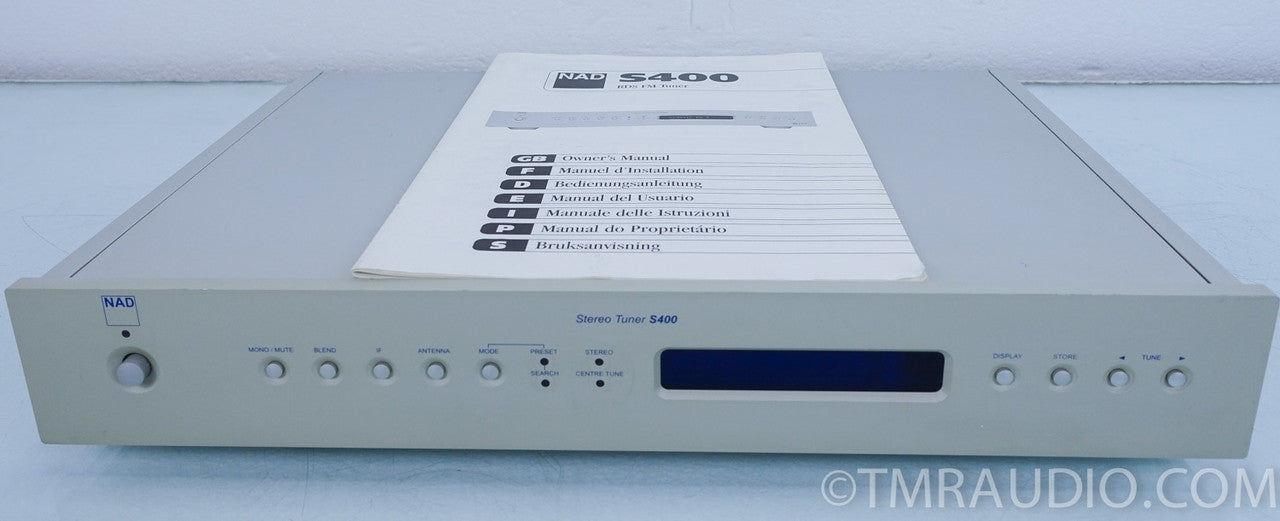 NAD S400 Silverline Series RDS FM Tuner in Factory Box