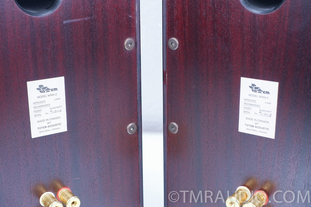 Totem Mani-2 Bookshelf Speakers