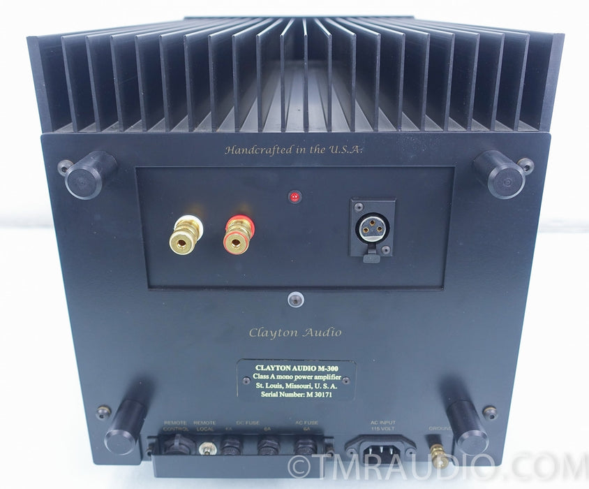 Clayton Audio M-300 Class A Monoblock Amplifier Pair