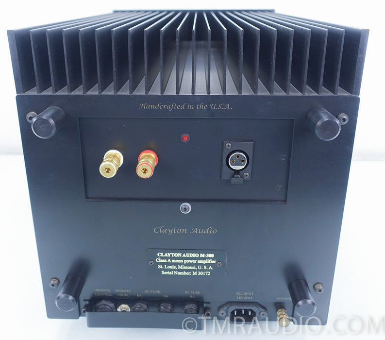 Clayton Audio M-300 Class A Monoblock Amplifier Pair