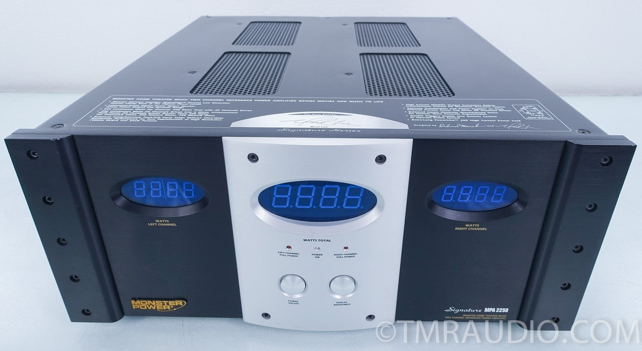 Monster MPA2250 Mono or Stereo Power Amplifier