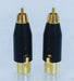 Cardas Female XLR to Male RCA Adaptors