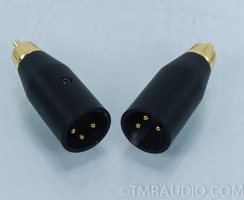 Cardas Male XLR to Male RCA Adaptors