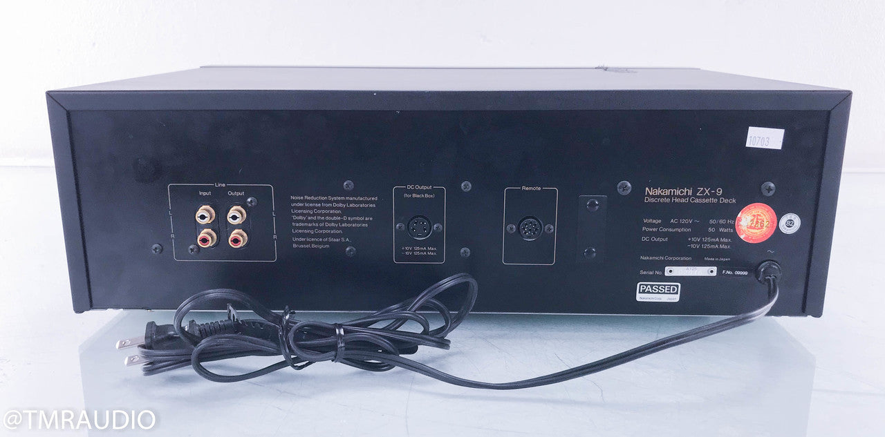 Nakamichi ZX-9 Discrete Head Cassette Deck