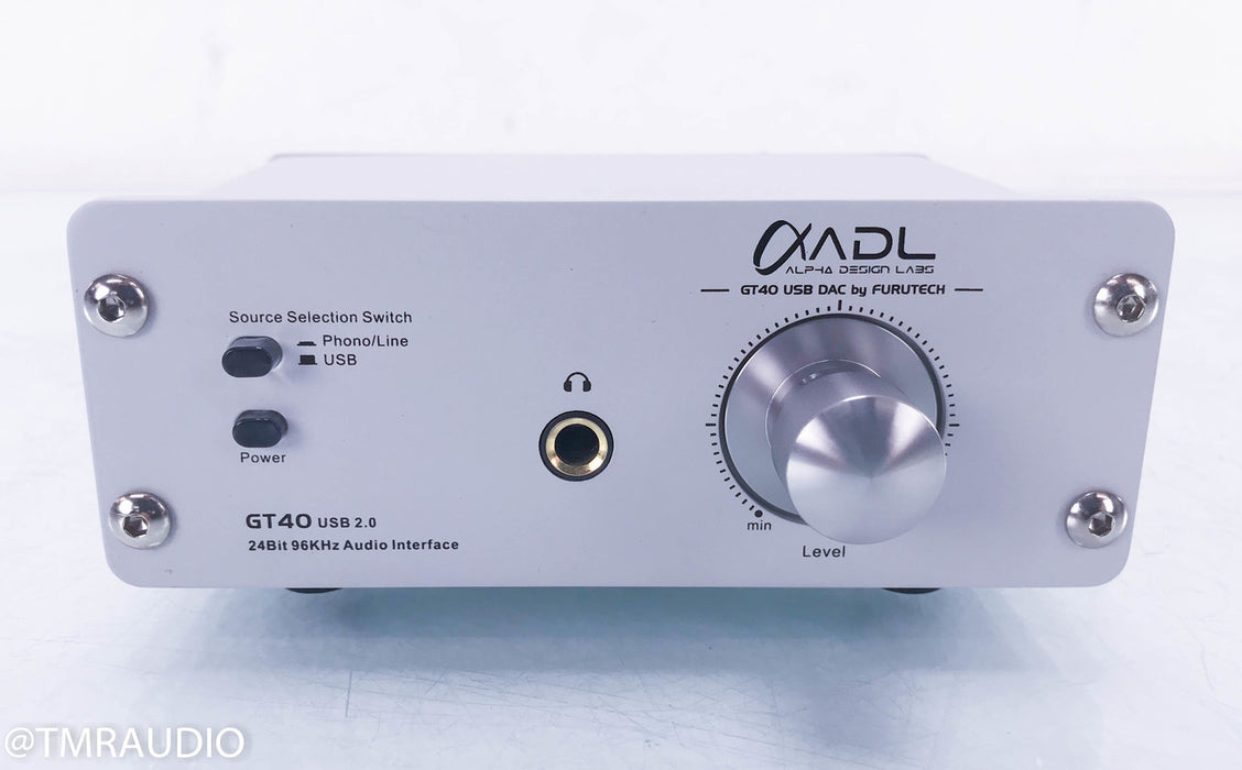 ADL GT40 USB DAC / D/A Converter with Phono Stage