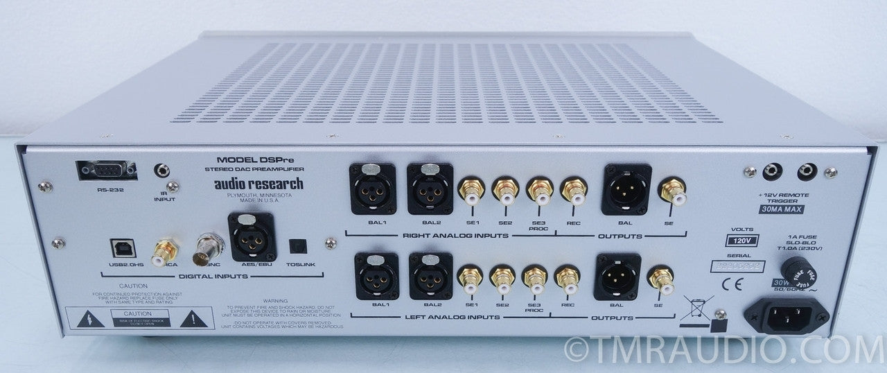 Audio Research DSPre Preamplifier & DS450 Amplifier