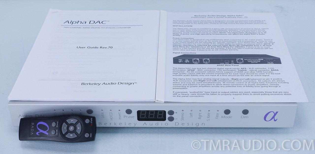 Berkeley Audio Design Alpha DAC 1