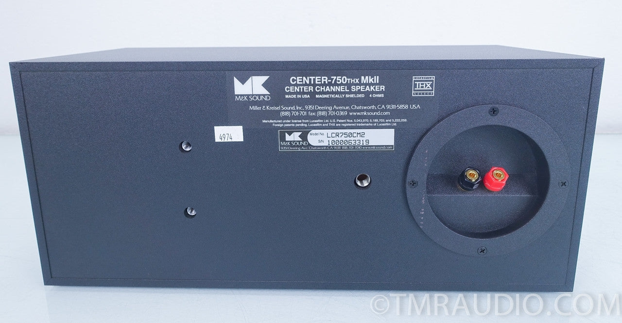 M&K CENTER-750thx MkII Center Channel Speaker