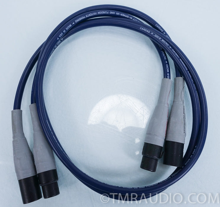 Cardas 300-B Microtwin XLR Cables