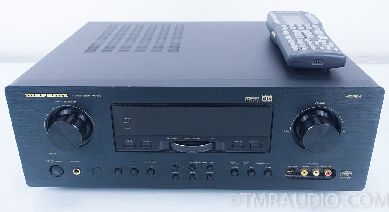Marantz AV9000 Preamplier THX Ultra 5.1 Pre-Amp Tuner Processor w/ Remote