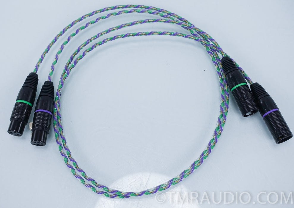 XLO Reference Type 2 XLR 1m Pair Balanced Interconnects in Factory Box