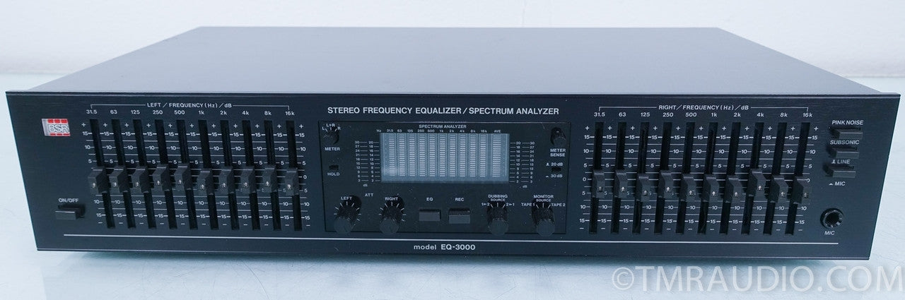 BSR Model EQ-3000 Stereo Frequency Equalizer / Spectrum Analyzer