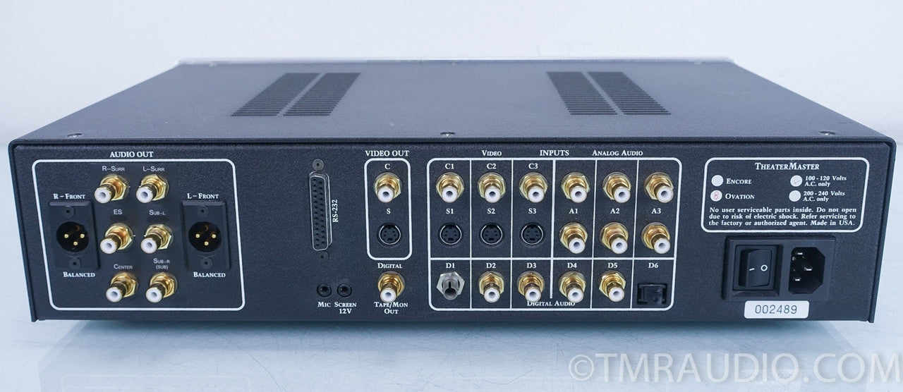 Enlightened Audio Designs EAD TheaterMaster Ovation 8 Preamplifier / Processor