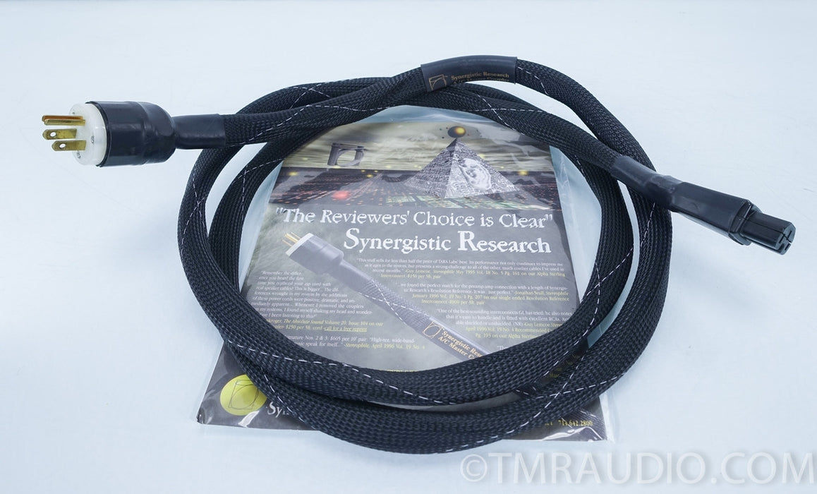 Synergistic Research A/C Master Coupler 8' Power Cord in Factory Box