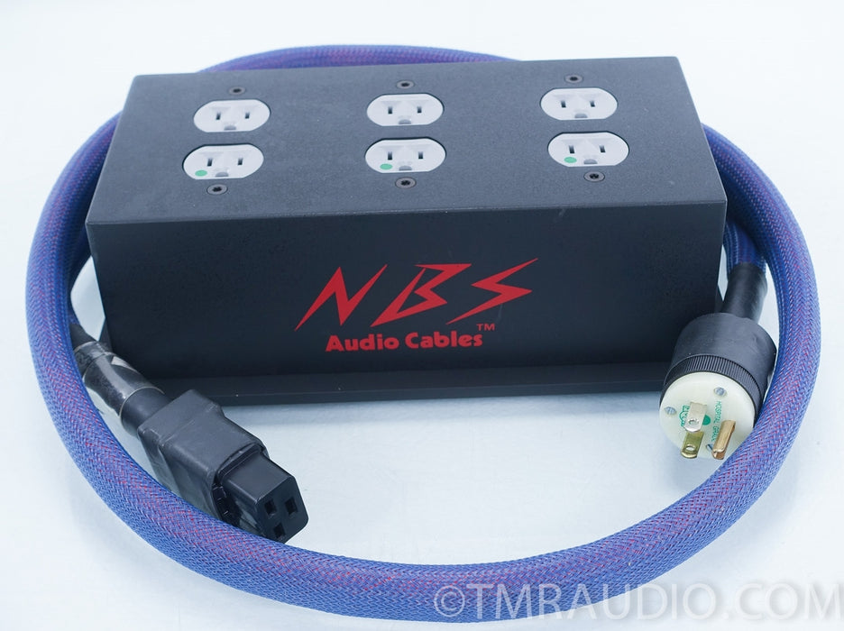NBS Black Box Distributor with NBS Statement 6' Power Cord NEW in Factory Packaging