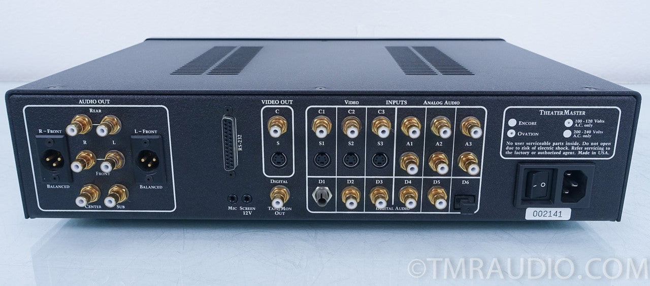 Enlightened Audio Designs EAD TheaterMaster Ovation Preamp / Processor in Factory Box