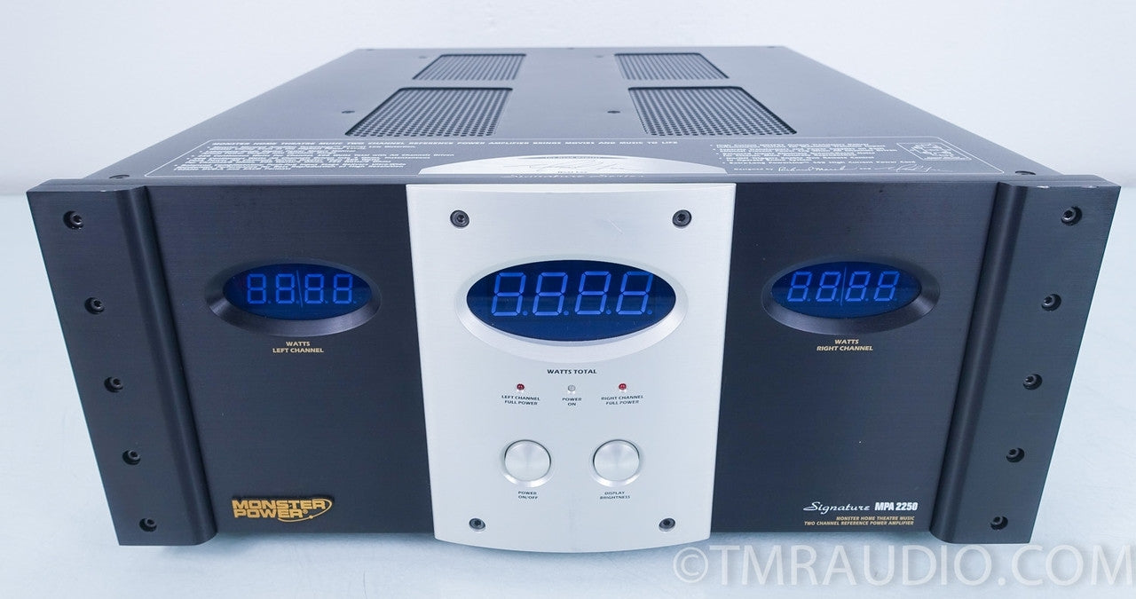 Monster MPA-2250 Mono or Stereo Power Amplifier in Factory Box