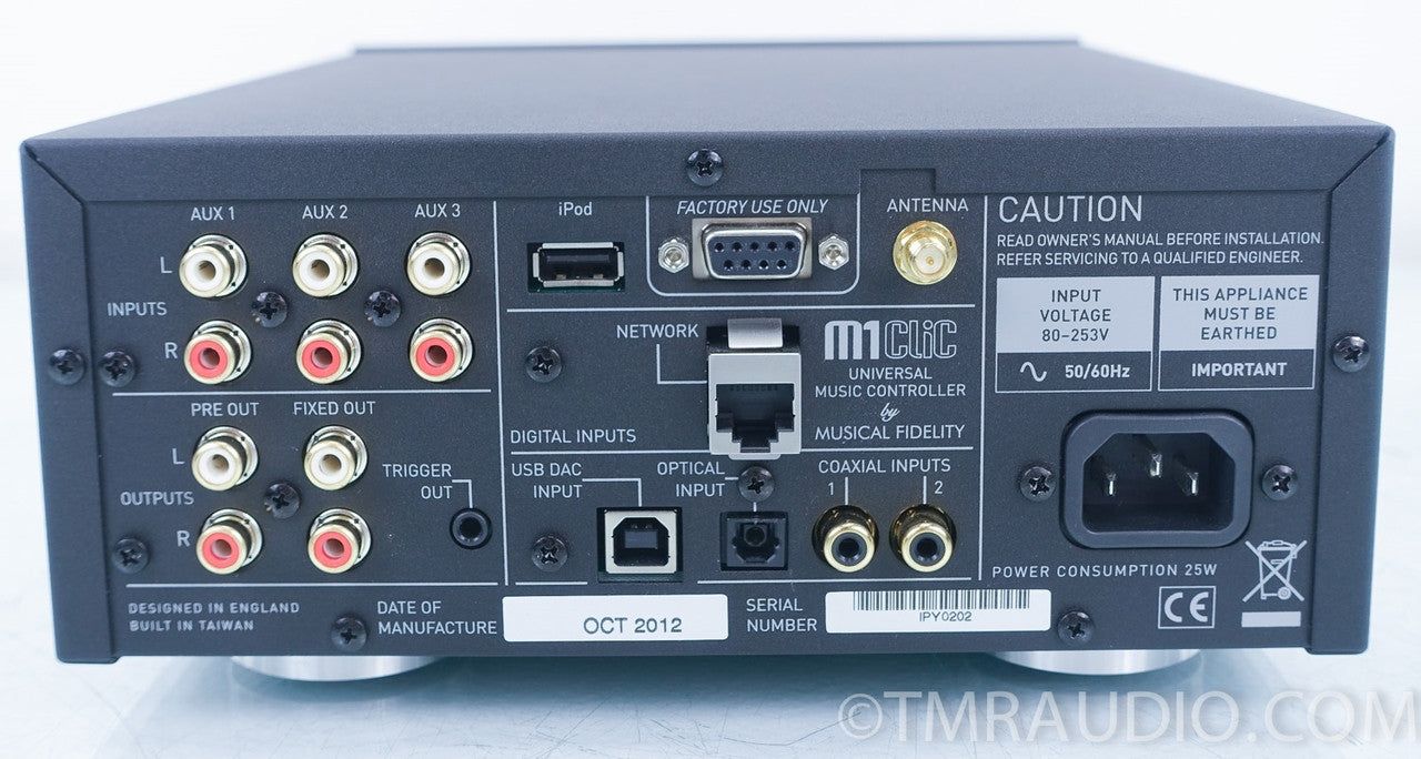 Musical Fidelity M1 Clic Universal Music Controller in Factory Box