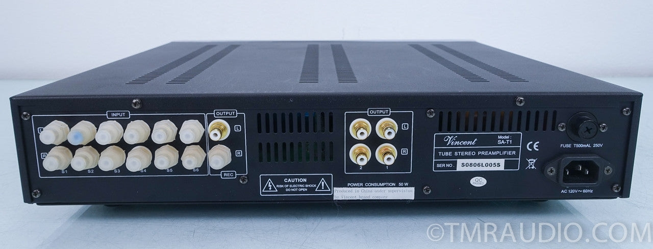 Vincent SA-T1 Tube Preamplifier in Factory Box