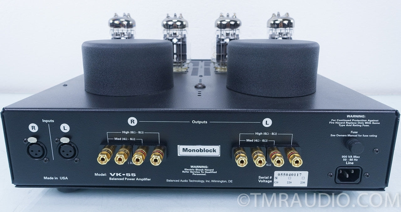 Balanced Audio Technology VK-55 Mono Amplifier