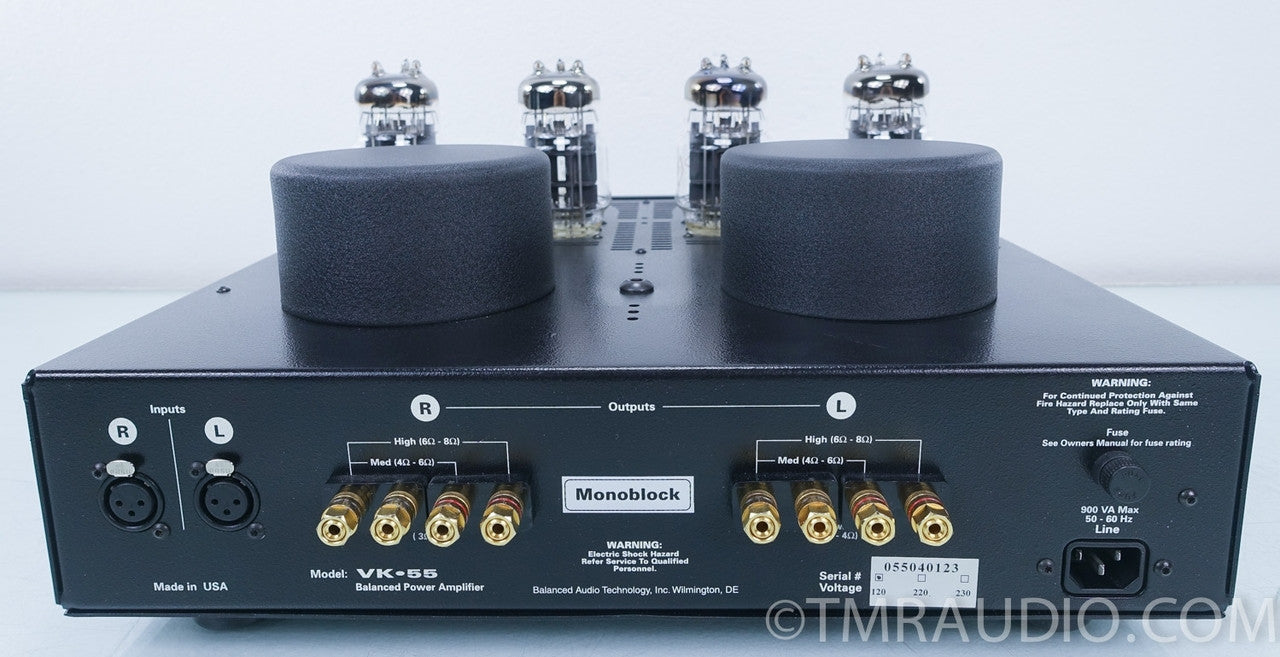 Balanced Audio Technology VK-55 Mono Amplifier
