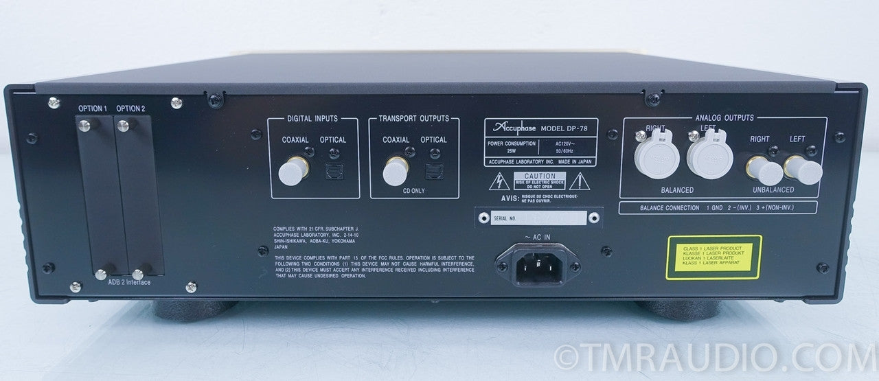 Accuphase DP-78 SACD / CD Player in Factory Box