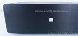 Jeff Rowland Model 3 Monoblock Amplifier Pair