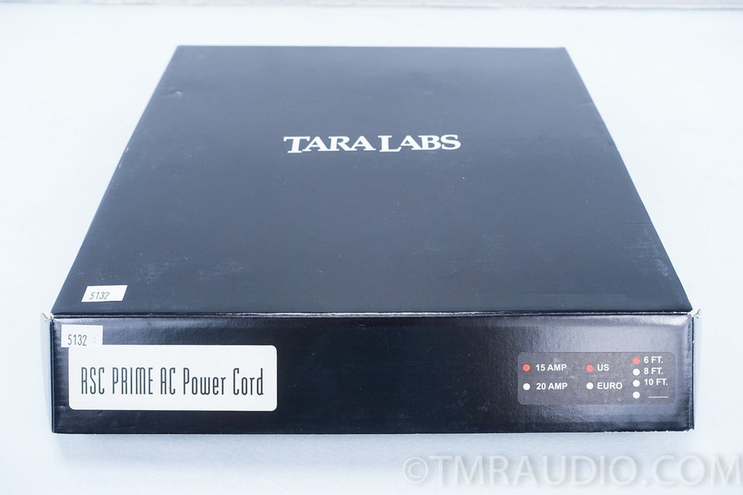 Tara Labs RSC Prime 6' AC Power Cord in Factory Box