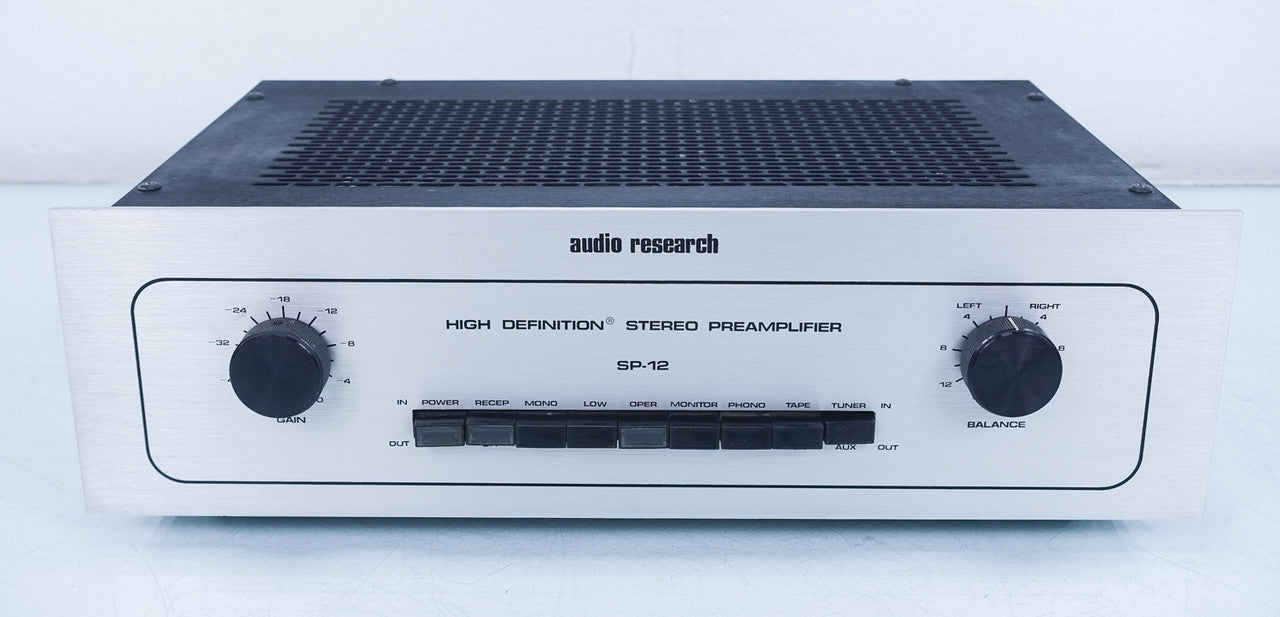 Audio Research SP-12 Tube Preamplifier / Preamp