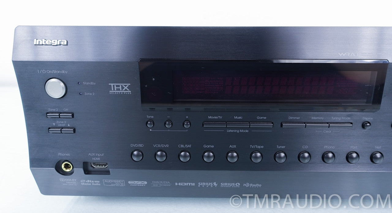 INTEGRA DTR-40.1 THX Select2 Plus, 2-Zone, 7.2 Channel 100 w Network Receiver