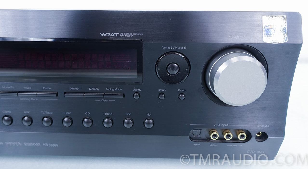 INTEGRA DTR-40.1 THX Select2 Plus, 2-Zone, 7.2 Channel 100 w Network Receiver