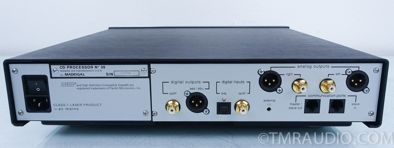 Mark Levinson No. 39 CD Player / Processor