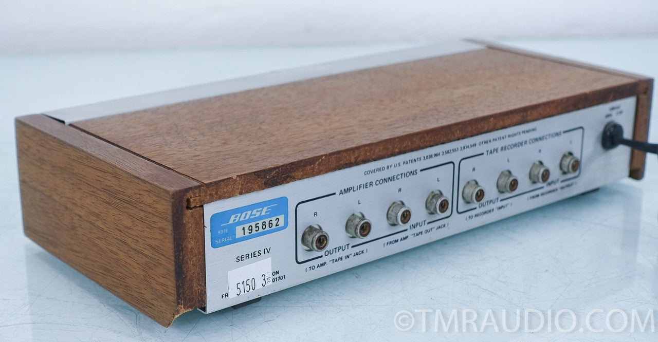 Bose 901 Series IV Speakers w/ Equalizer AS-IS (need surrounds)