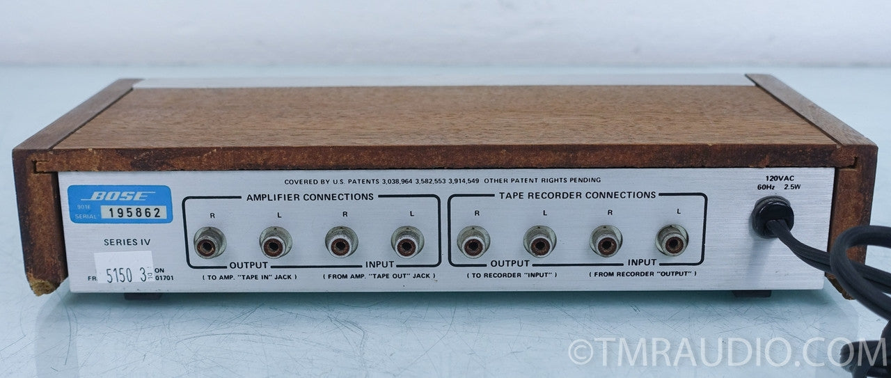 Bose 901 Series IV Speakers w/ Equalizer AS-IS (need surrounds)