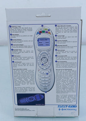 Harmony SST-688 Universal Remote Control in Factory Box