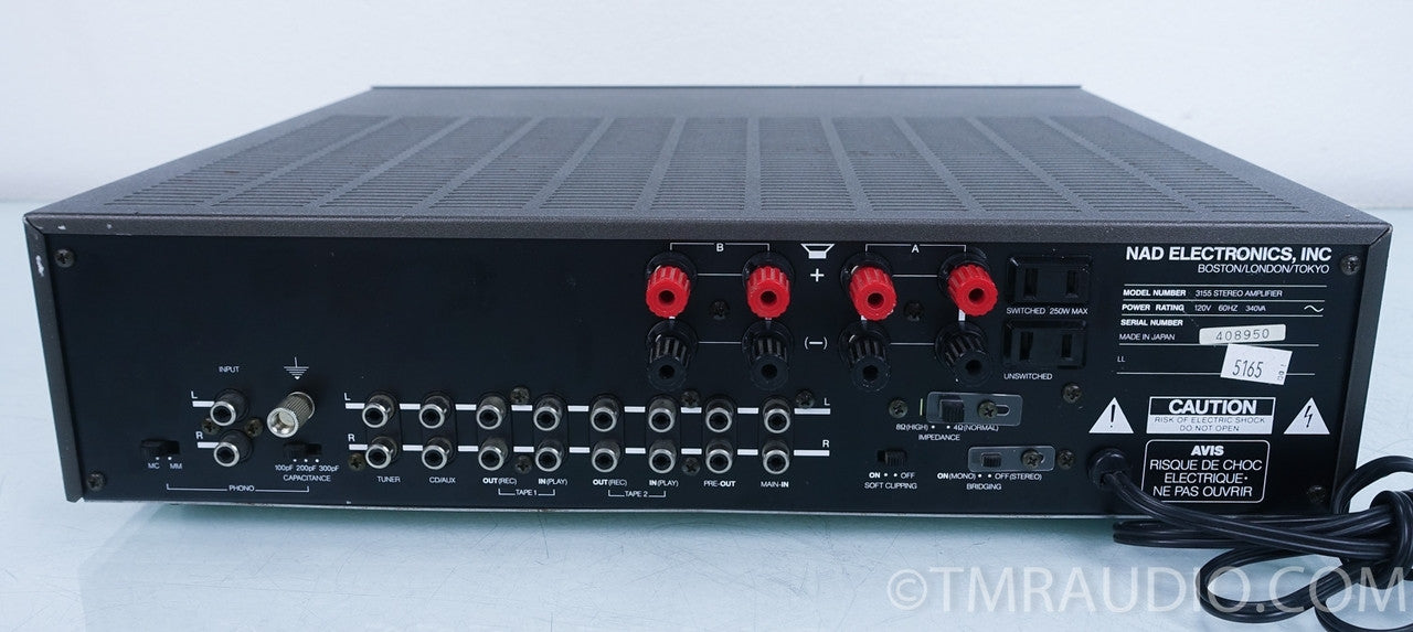 NAD 3155 Integrated Amplifier AS-IS
