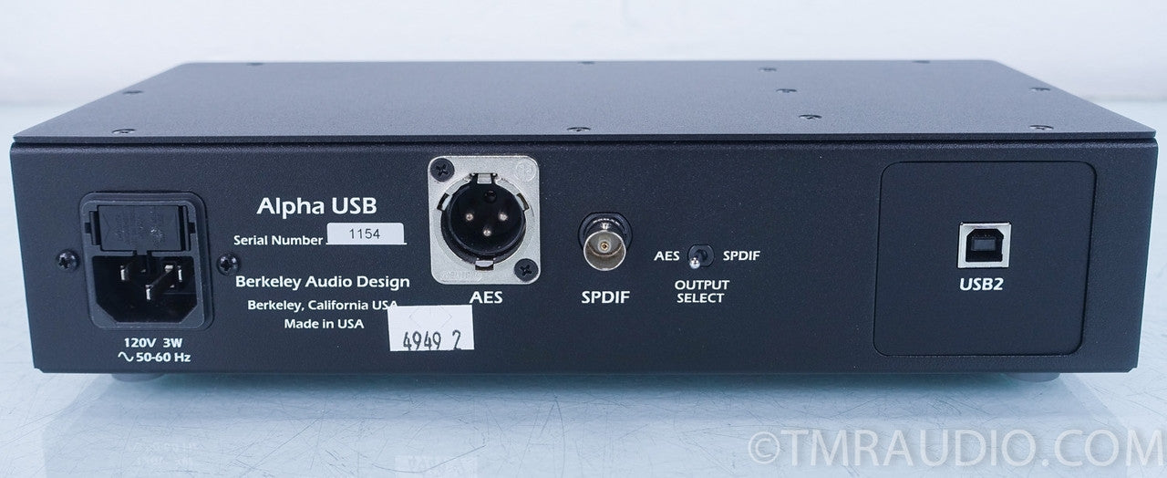 Berkeley Audio Design Alpha USB / SPDIF / AES converter