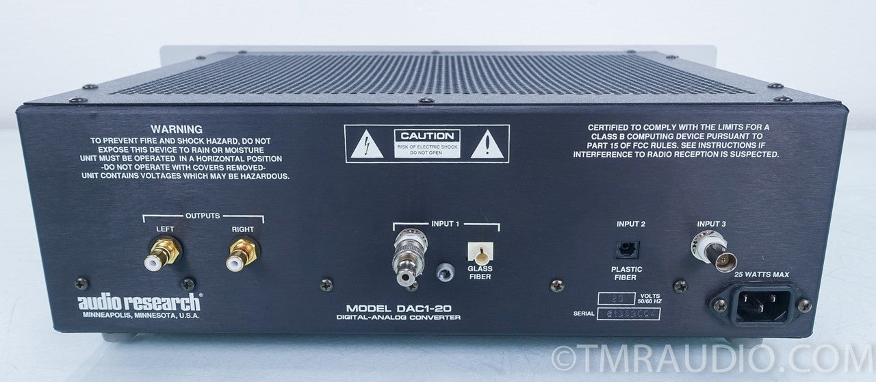 Audio Research DAC1-20 DAC in Factory Box