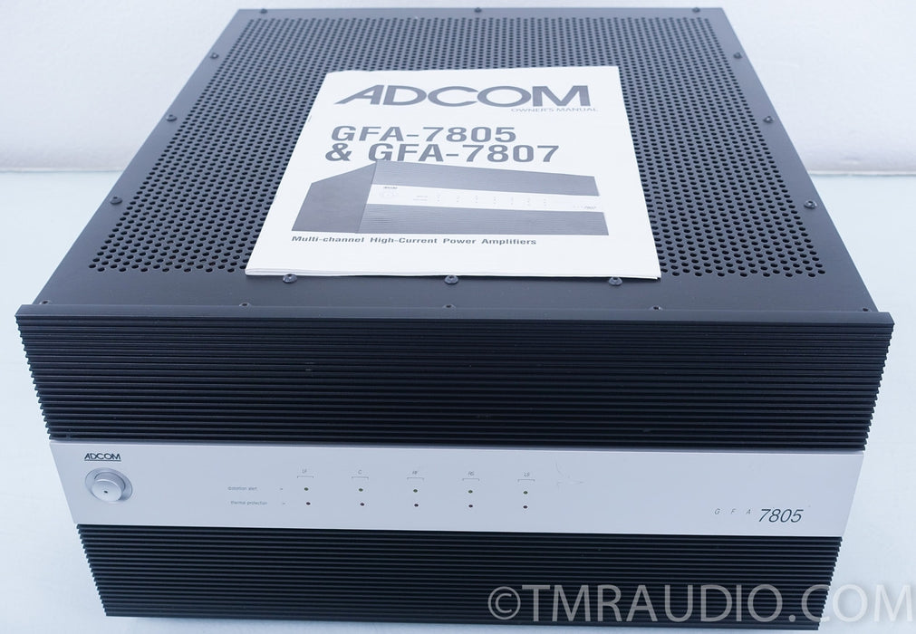 Adcom GFA-7805 5ch x 300 Power Amplifier in Factory Box