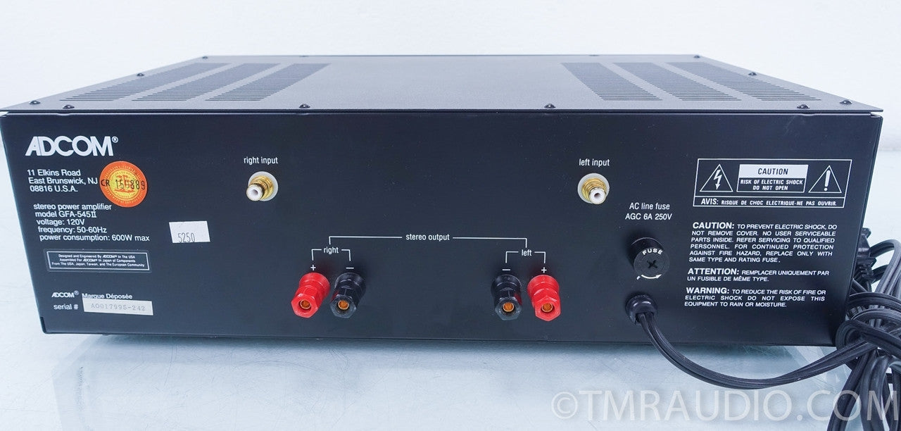 Adcom GFA-545 II Stereo Power Amplifier