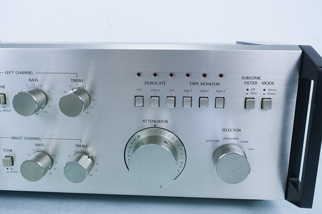 Mitsubishi DA-P20 Vintage Stereo Preamp / Preamplifier