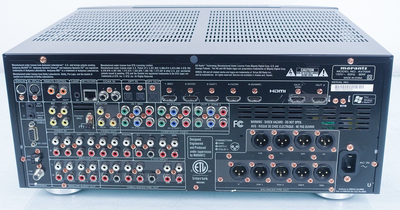 Marantz AV 7005 Preamplifier / Processor in Factory Box