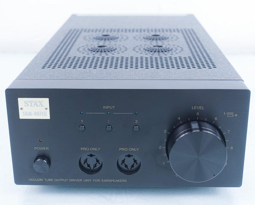 Stax SRM-007t II Tube Headphone Amplifier in Factory Box