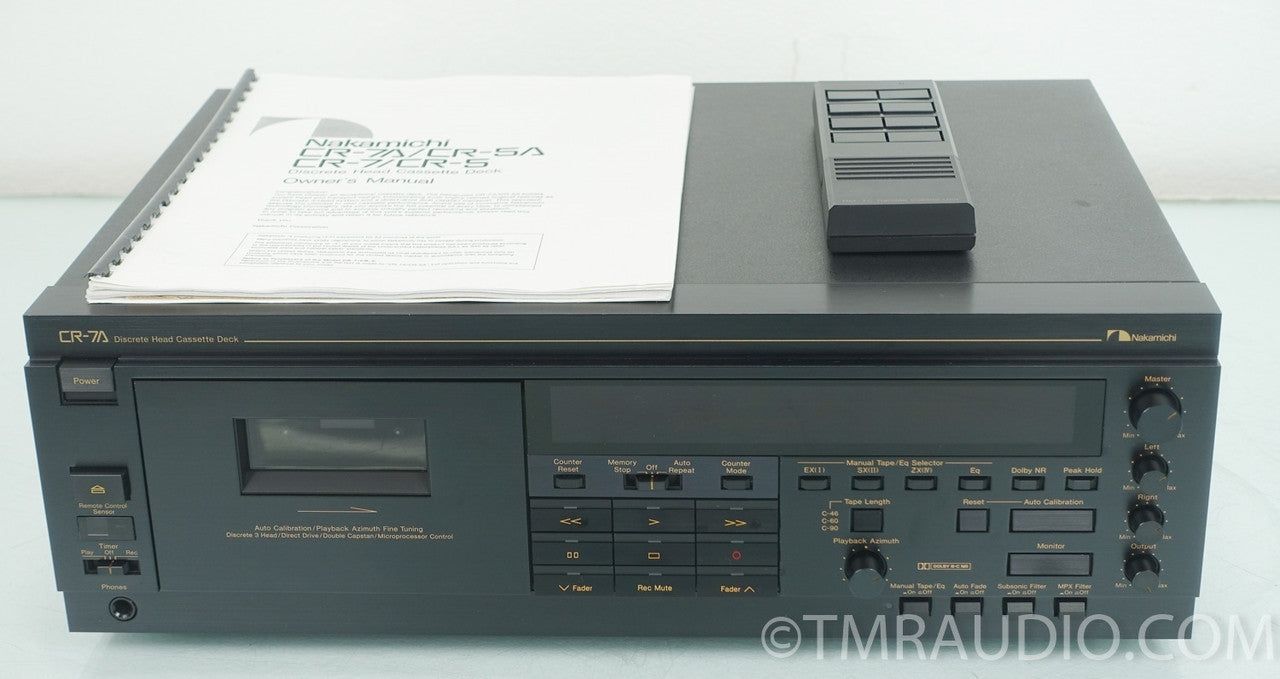 Nakamichi CR-7A Cassette Deck
