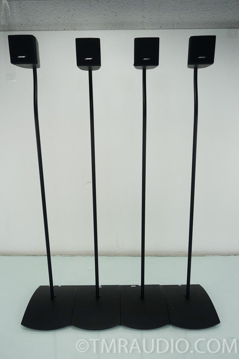 Bose Acoustimass 6 Series II Speakers w/ 4 Single Cubes / Stands