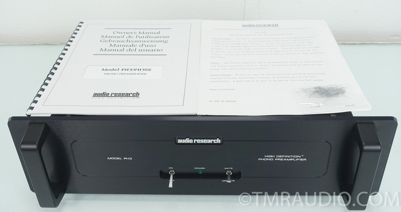 Audio Research PH3 SE Phono Preamplifier in Factory Box