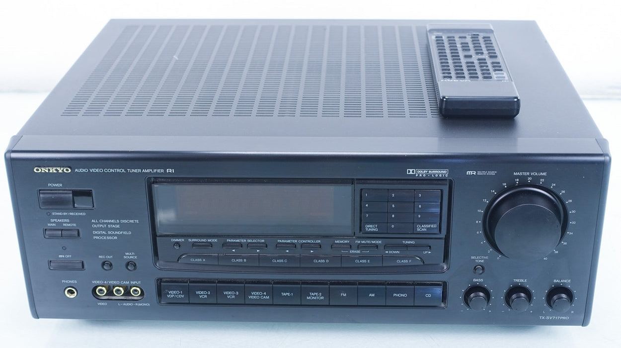 Onkyo TX-SV717PRO Home Theater / Stereo Receiver with Phono