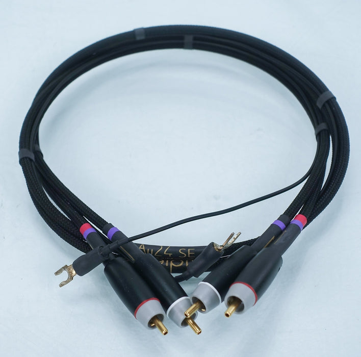 Audience - AU24 "SE" Phono ("Low Z") ( rca-rca ) - 1 meter pair Interconnects