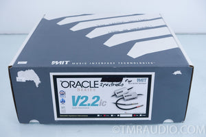 MIT Oracle V2.2 ic - 1.5M pair RCA Cables / Interconnects in Factory Box